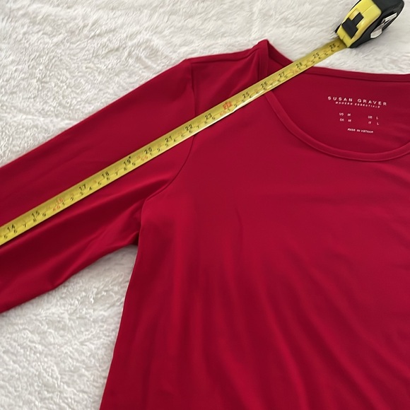 NWT Susan Graver Modern Essentials Regular Liquid
Knit Tunic - Picture 4 of 7